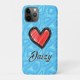 Daizy bagagelabel iPhone 11 pro hoesje