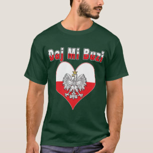 Daj Mi Buzi Eagle Heart T-shirt