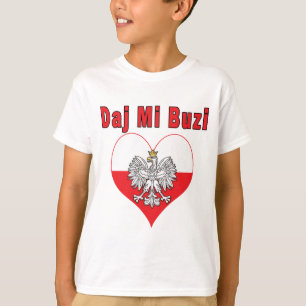 Daj Mi Buzi Eagle Heart T-shirt