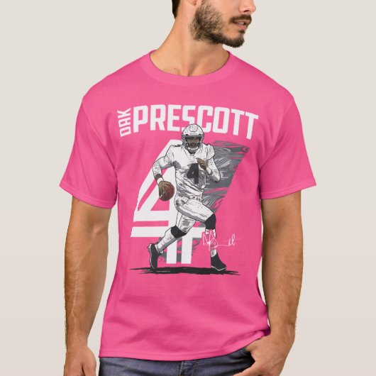 Dak Prescott Dallas Inline T-shirt (Voorkant)