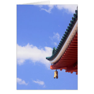 Dak van een Shinto-schrijn