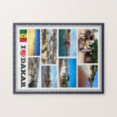 Dakar I Love - Senegal - Legpuzzel (Horizontaal)