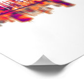 Dakar Senegal Skyline Poster (Hoek)