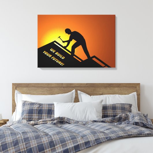 Dakbedekking Canvas Afdruk (Insitu (Slaapkamer))