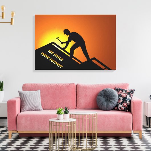 Dakbedekking Canvas Afdruk (Insitu (Woonkamer))