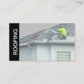 Dakbedekking Diensten Moderne Visitekaartjes (Voorkant)