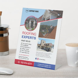 Dakbedekking Services Aangepast voetstuk Reclamebord Met Voetstuk