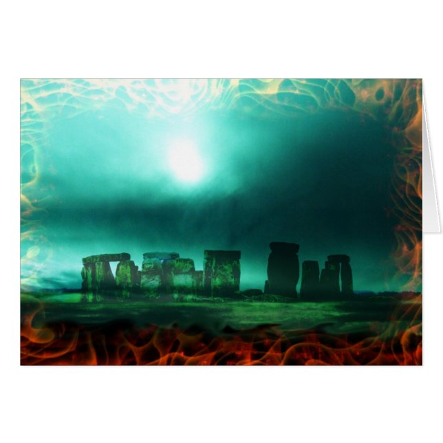 dakbedekking van de stenen - kaart (Voorkant Horizontaal)