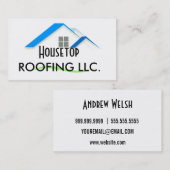 dakbedekking visitekaartje (Voorkant / Achterkant)