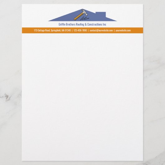 dakbedekkingsconstructies met briefhoofd (Voorkant)