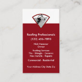 dakbedekkingsdiensten visitekaartje (Voorkant)