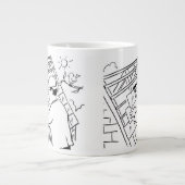 Dakbewerker, dakdekker of Slater Extra Grote Beker (Voorkant)