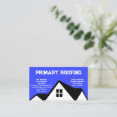 Dakcontractant | Roofer Visitekaartje (Staand voorkant)
