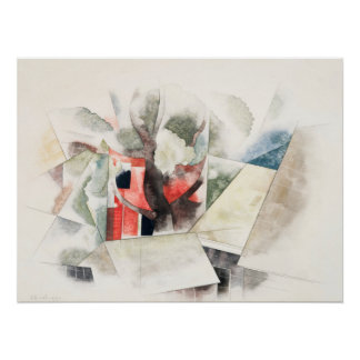 Daken en Fantasie door Charles Demuth Perfect Poster