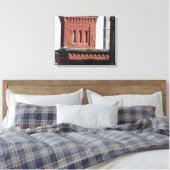 Daken van LOWELL OMWONDEN Canvas Afdruk (Insitu (Slaapkamer))