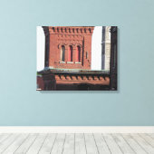 Daken van LOWELL OMWONDEN Canvas Afdruk (Insitu (Houten vloer))