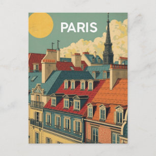 Daken van Parijs Briefkaart