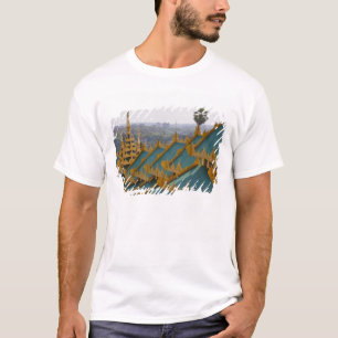 Daken van Shwedagon Pagoda, Yangon, Myanmar T-shirt