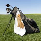 Dakkel   golfhanddoek (Groen)