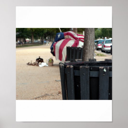 dakloos poster (Voorkant)