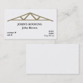 daklopen visitekaartje (Voorkant / Achterkant)