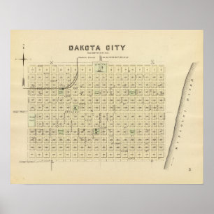 Dakota City, Nebraska Poster