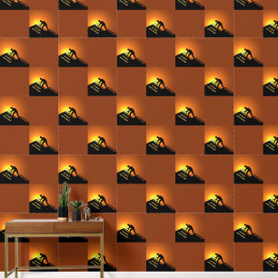 Dakwerk Behang