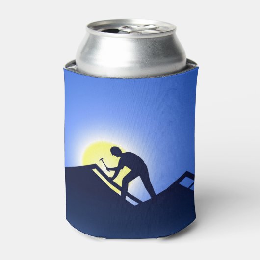 Dakwerkers Blikjeskoeler (Blikje Voorkant)