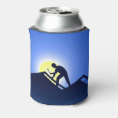 Dakwerkers Blikjeskoeler (Blikje Achterkant)