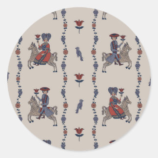 Dala B - Ronde Stickers voor briefpapier