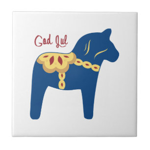 Dala God Jul Tegeltje