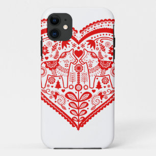 Dala Heart iPhone 11 Hoesje