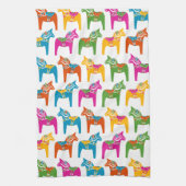 Dala Horse Amerikaanse Mojo Keuken Handdoek (Verticaal)