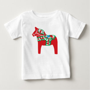 Dala Horse Baby t-shirt