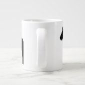 Dala Horse Black Specialty Mug (Dos)