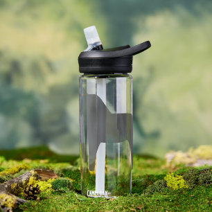 Dala Horse Black Water Bottle Waterfles