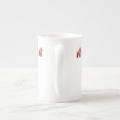 Dala Horse Bone China Mok (Achterkant)