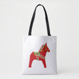 Dala Horse Canvas tas