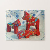 Dala Horse Collection Puzzle (Horizontal)