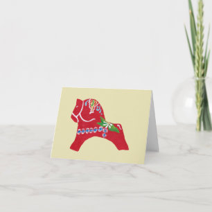 Dala Horse Collectors Notecard Kaart