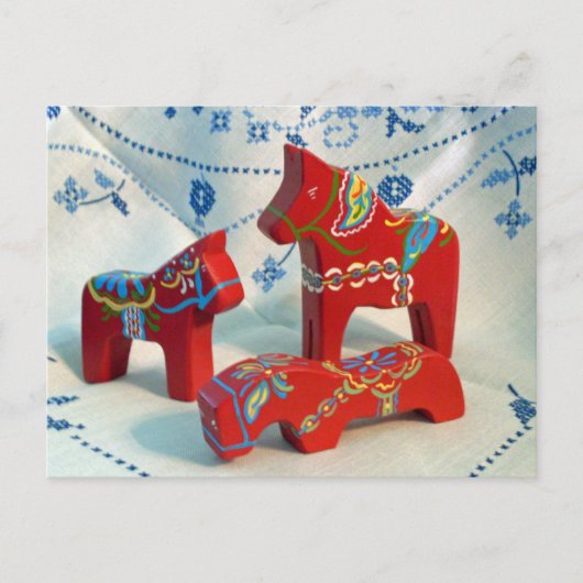 Dala Horse Collectors Post Kaart (Voorkant)