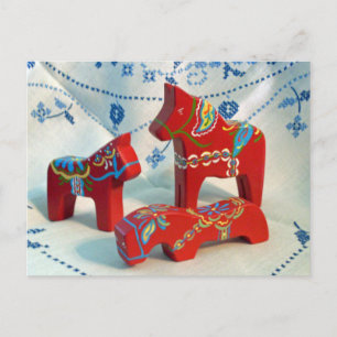 Dala Horse Collectors Post Kaart