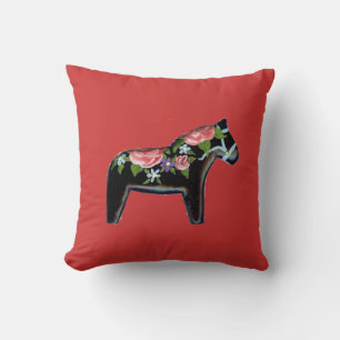 Dala Horse Coussin américain MoJo