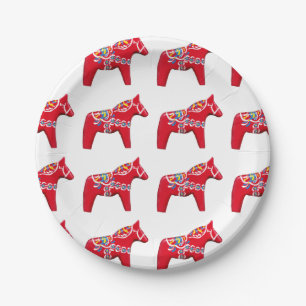 Dala Horse Dinner Bord