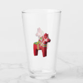 Dala Horse Glas (Achterkant)