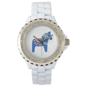 Dala Horse Horloge