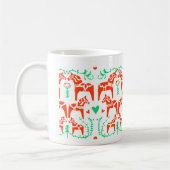 Dala Horse Koffiemok (Links)