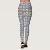 Dala Horse Leggings Bleus (Dos)