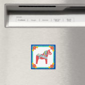 Dala Horse Magnet Magneet (Insitu (Vaatwasser))