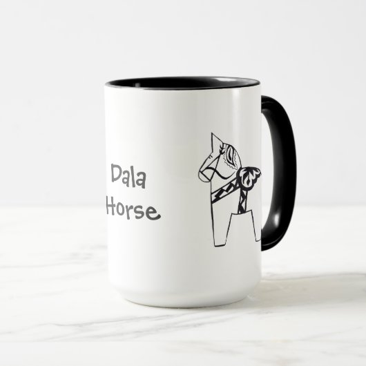 Dala Horse Mug (Devant droit)